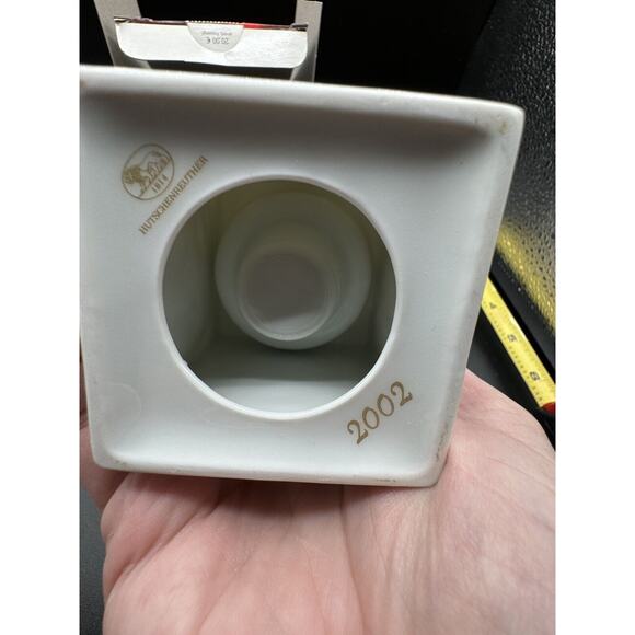 Vintage 2002 Brand NEW WEIHNACHTS Porcelain Candle Holder In Box! - Picture 7 of 11